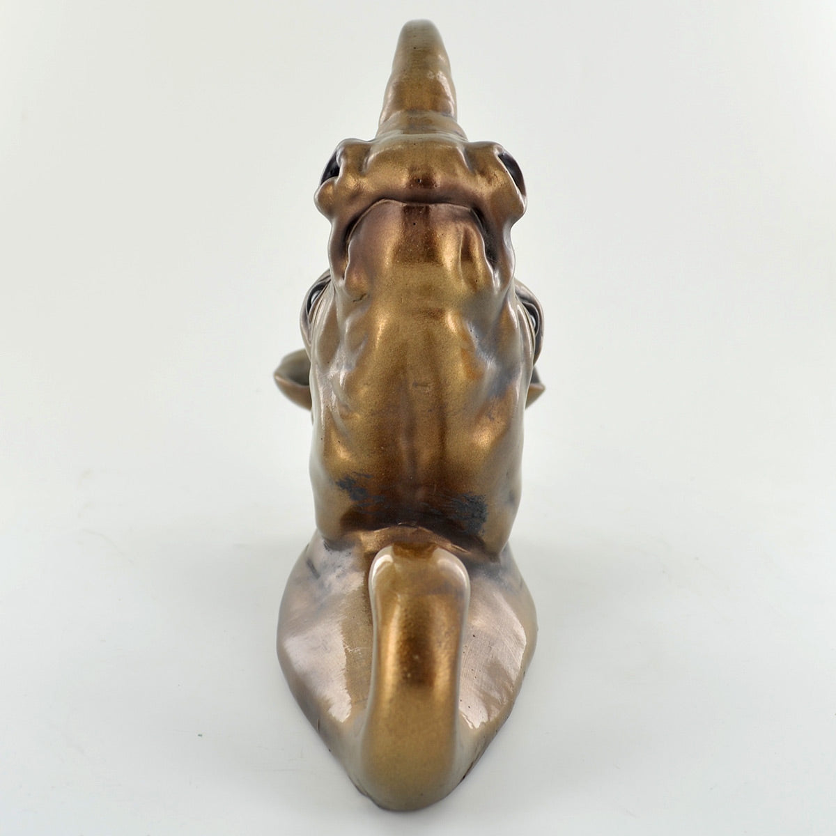 Rhino Head Bronze Wall Coat Hook