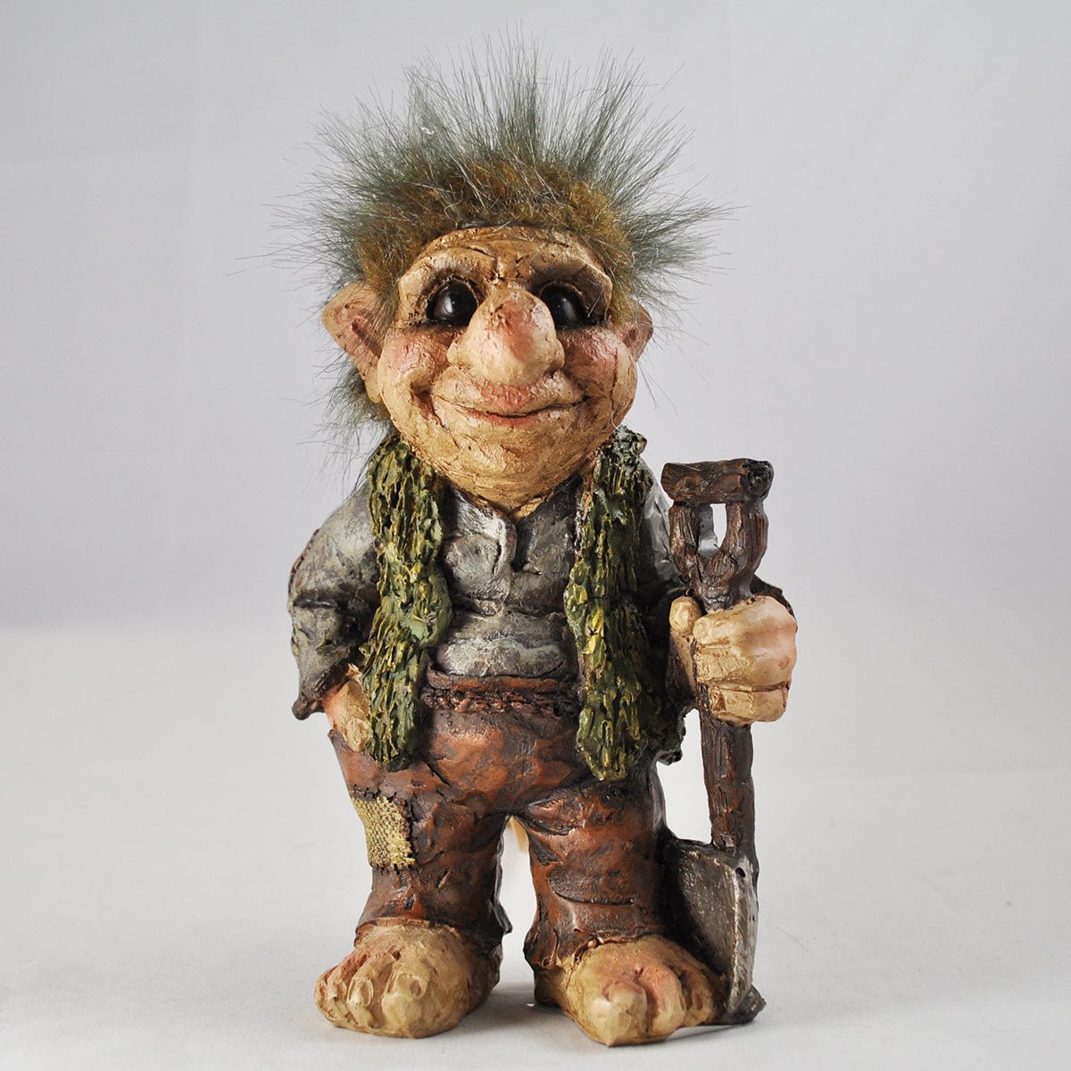 Troll Holding Spade Figure Home Or Garden