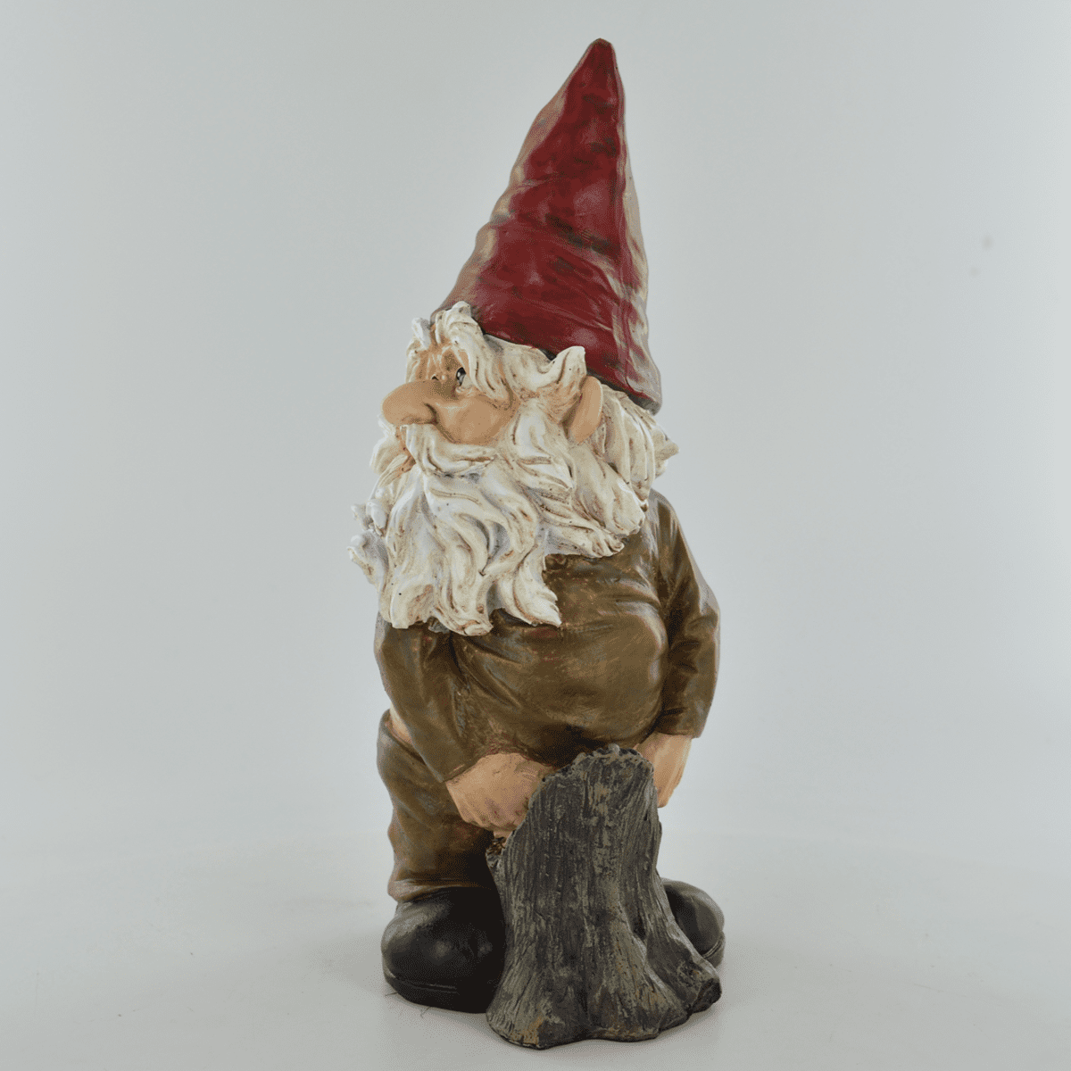 Cheeky Garden Gnome Figure - Present Days
