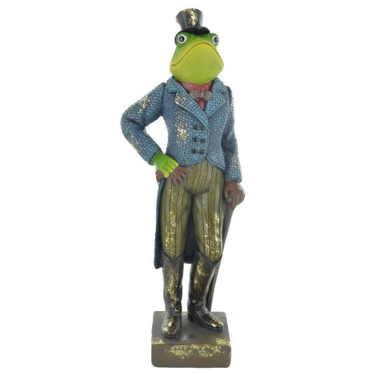 Dapper Toad Statue Vintage Clothing, Wind In The Willows