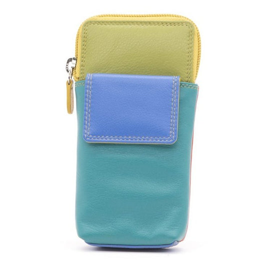 Leather Glasses Case With Zip Top By Golunski - Pacific