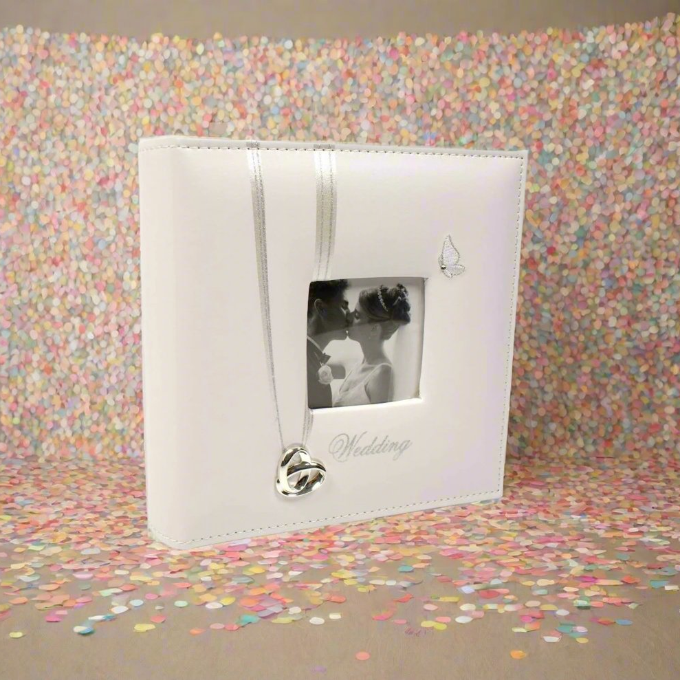 Wedding Day Rings Photo Album For 6 x 4 inch Photos