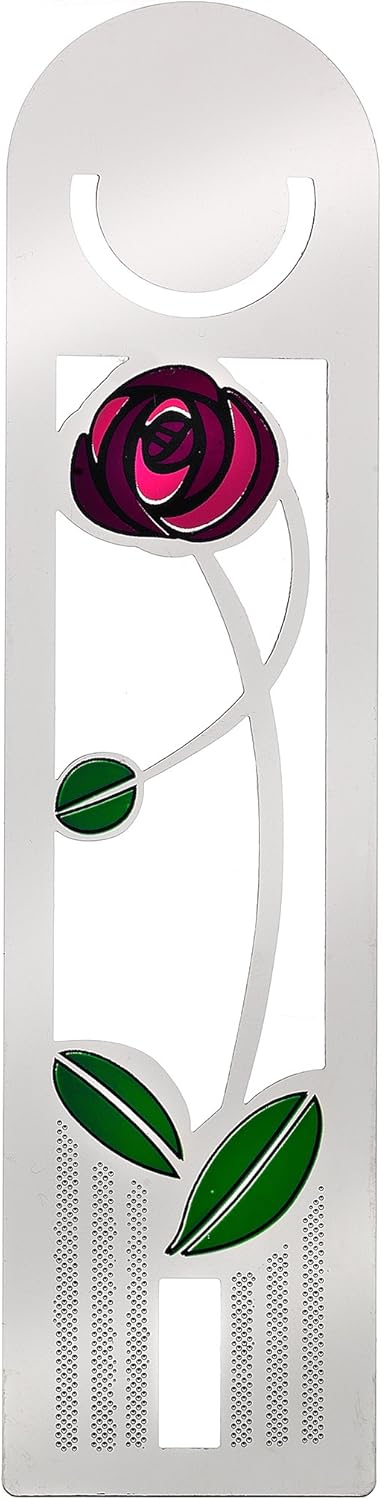 Pen and Bookmark Set Mackintosh Red Rose in Presentation Box