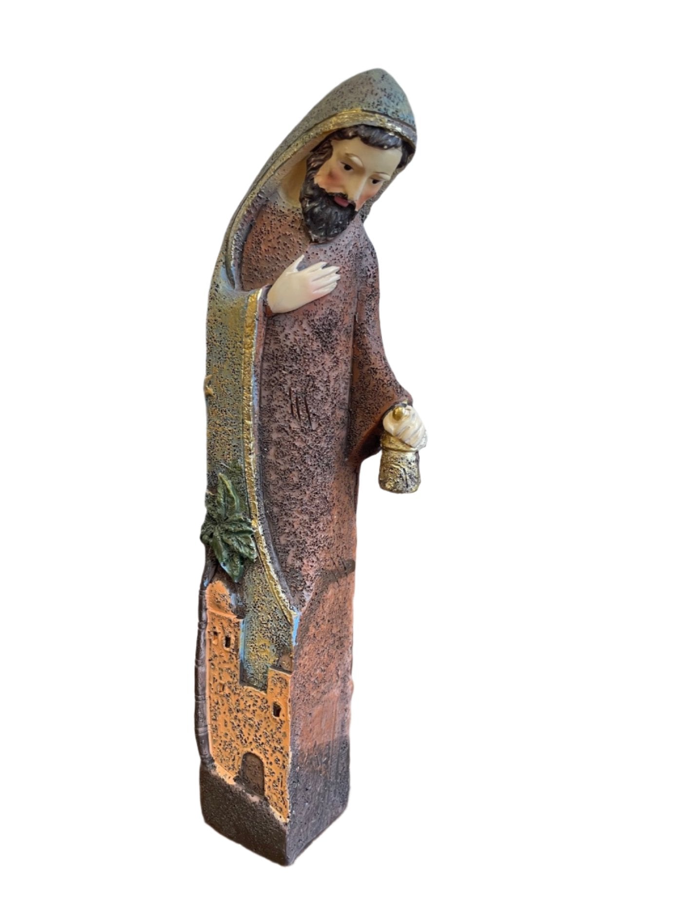 Christmas Decoration Nativity With Bethlehem Scene