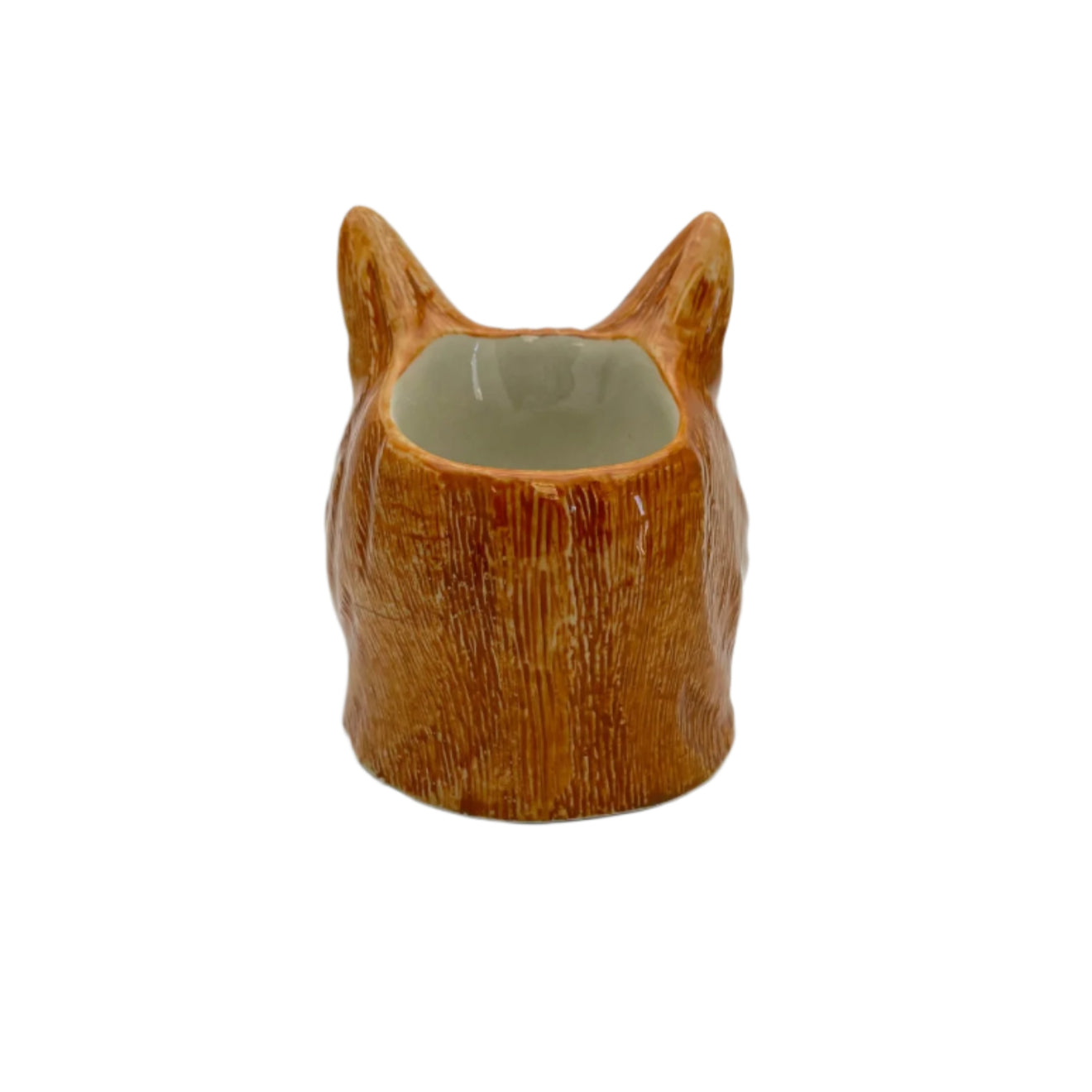 Vincent Ginger Cat Face Egg Cup