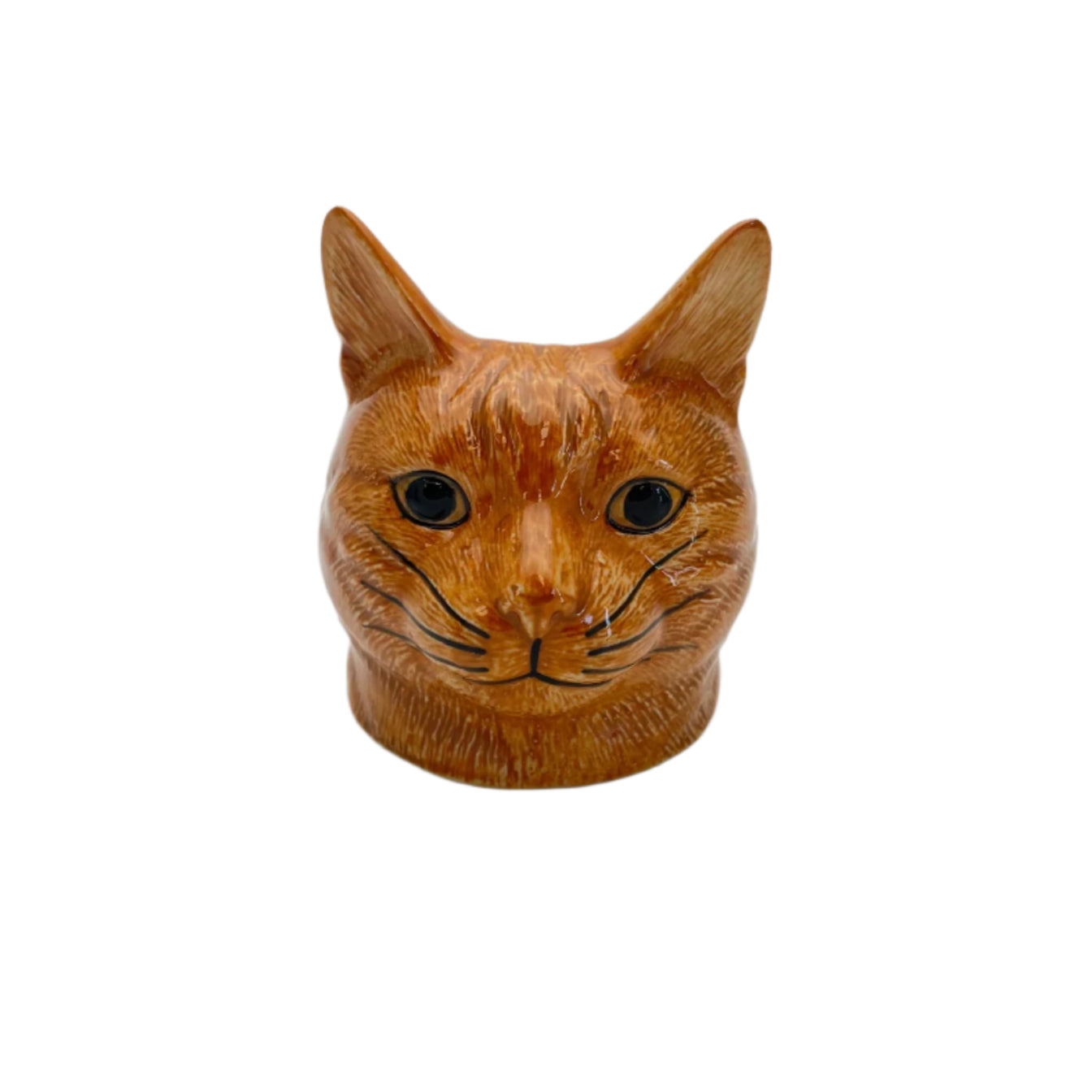 Vincent Ginger Cat Face Egg Cup