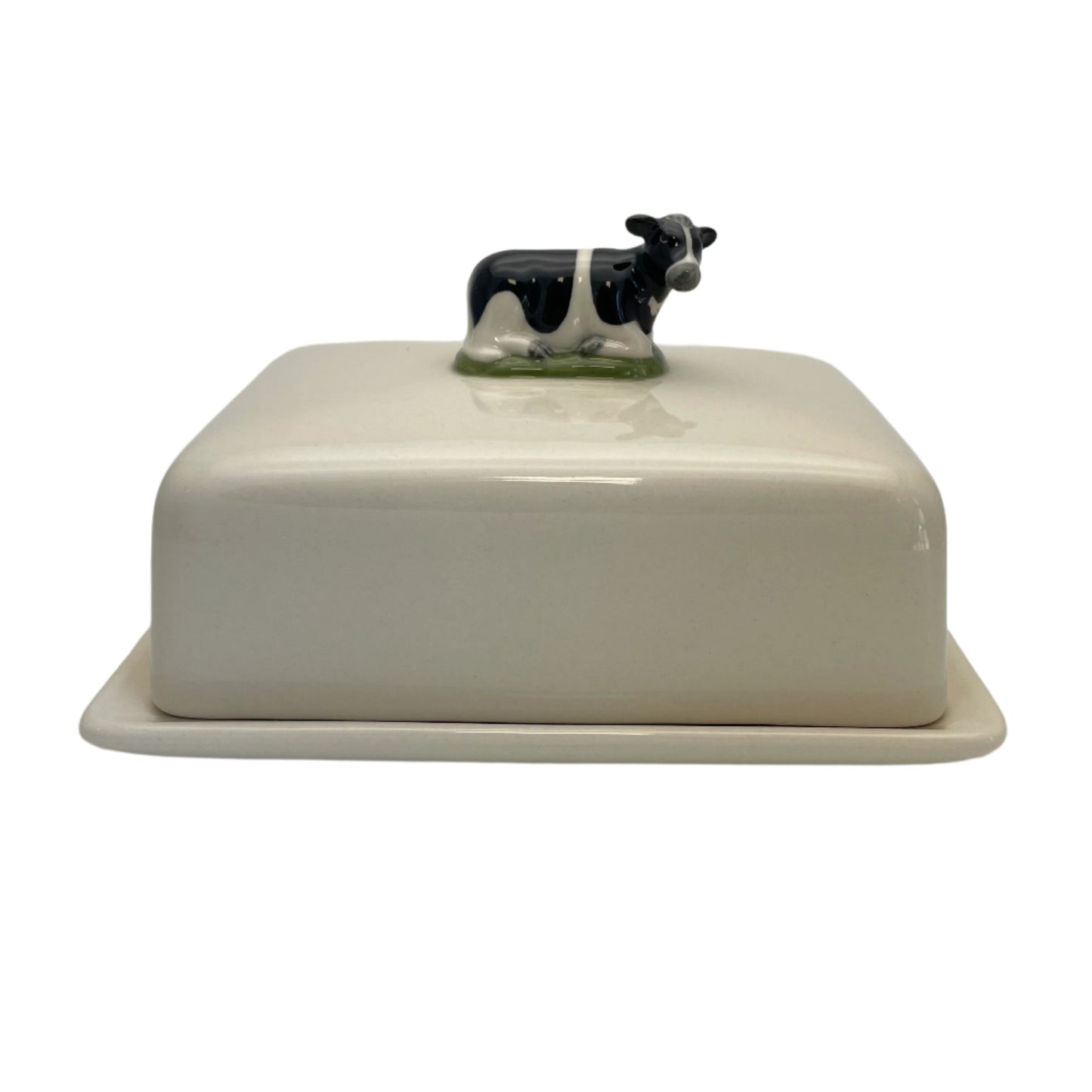 Friesian Cow Butter Dish