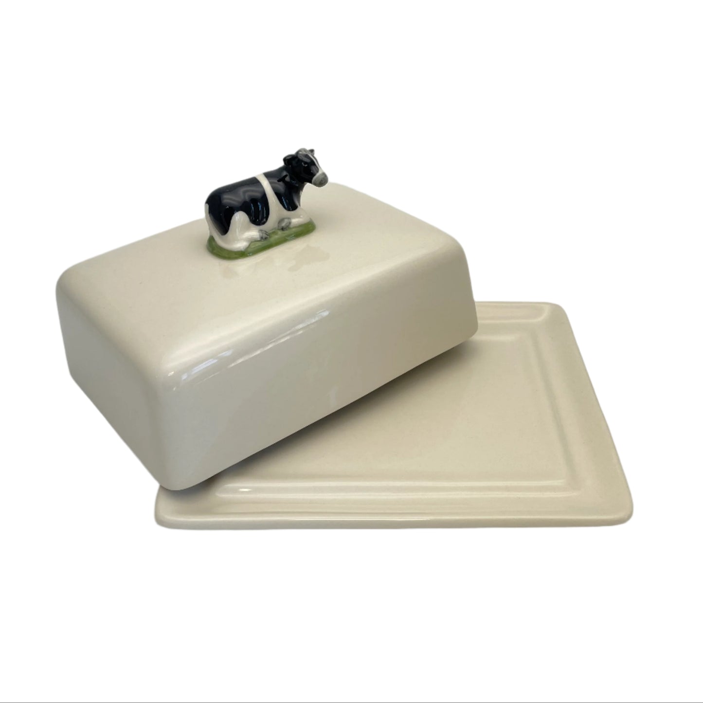 Friesian Cow Butter Dish