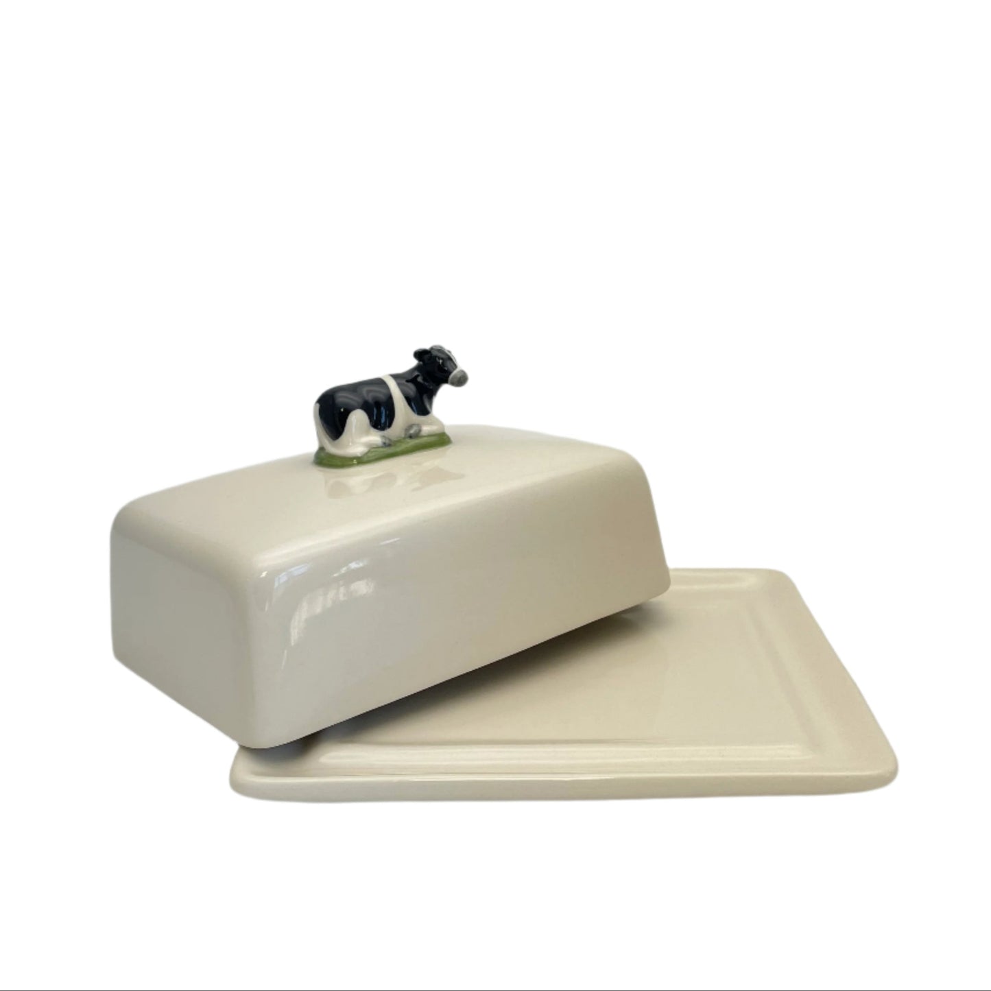 Friesian Cow Butter Dish