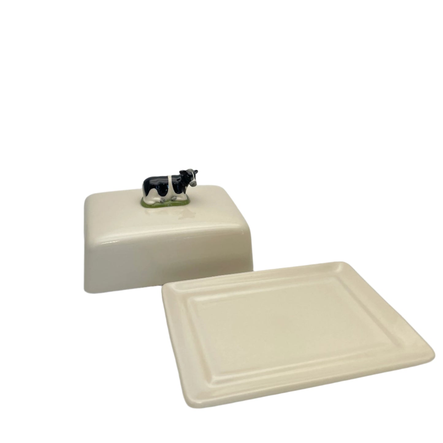 Friesian Cow Butter Dish