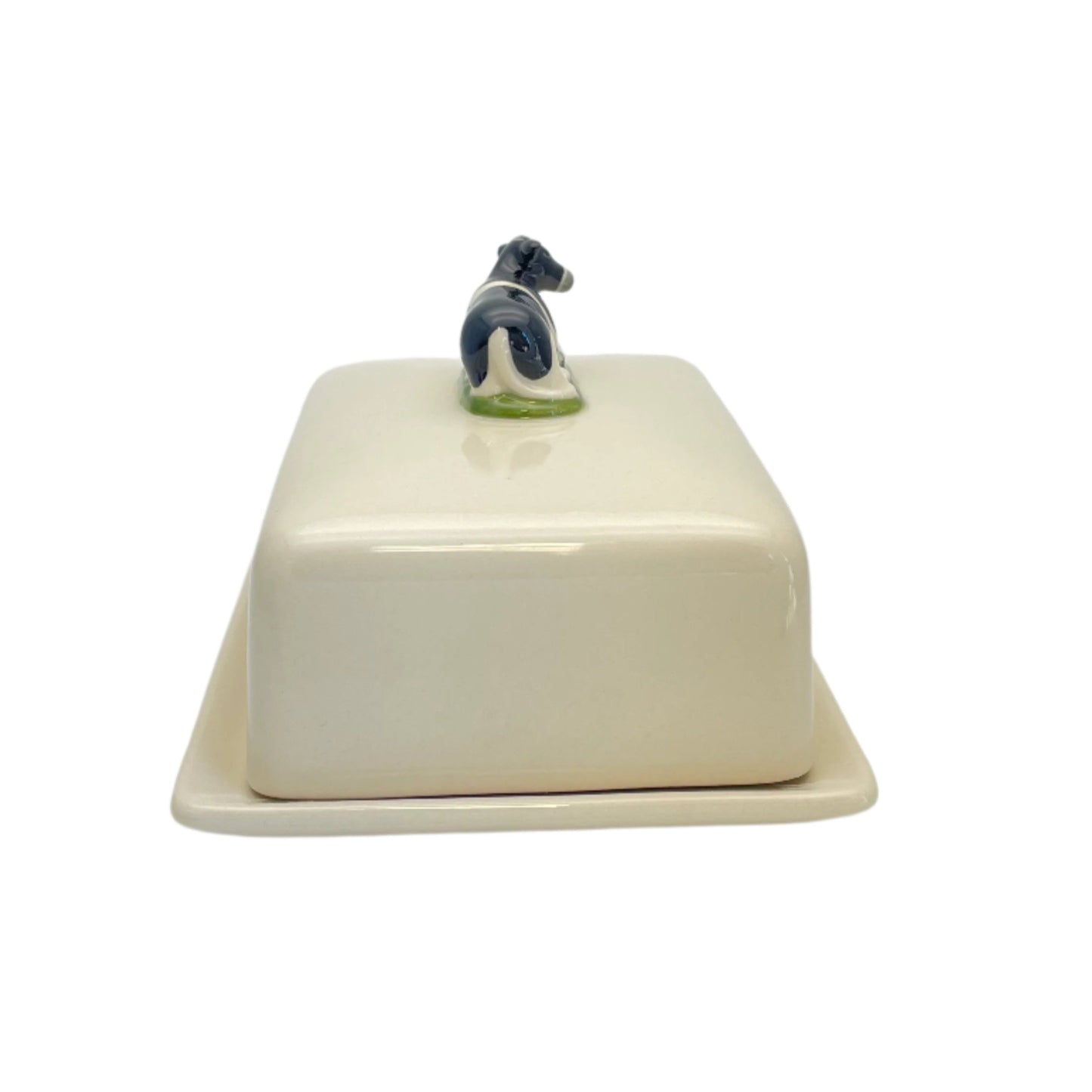 Friesian Cow Butter Dish