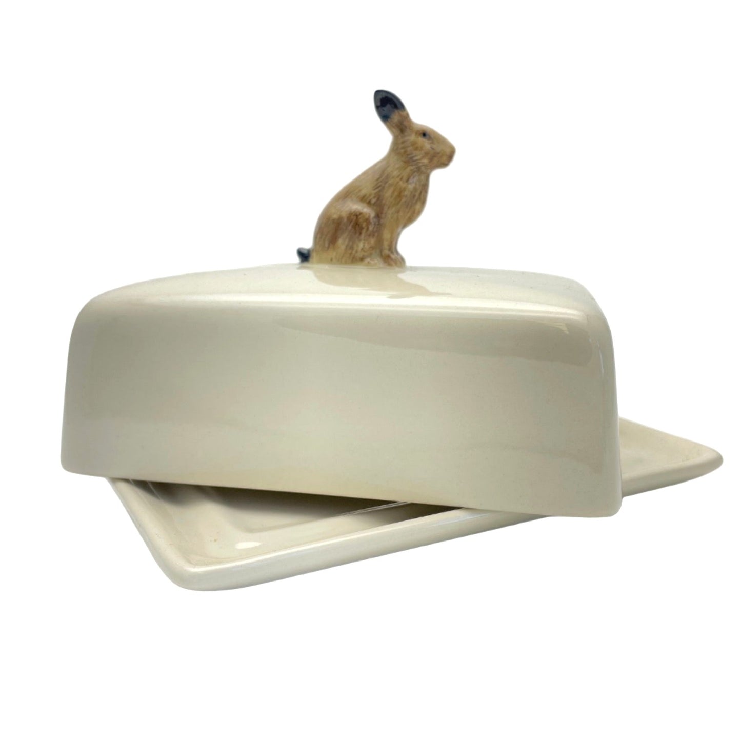 Hare Butter Dish