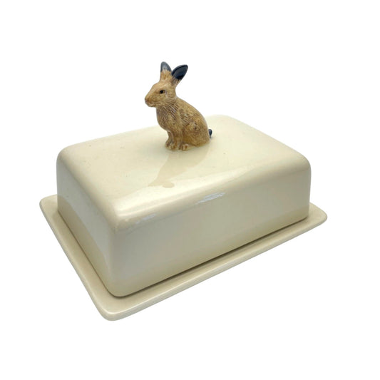 Hare Butter Dish