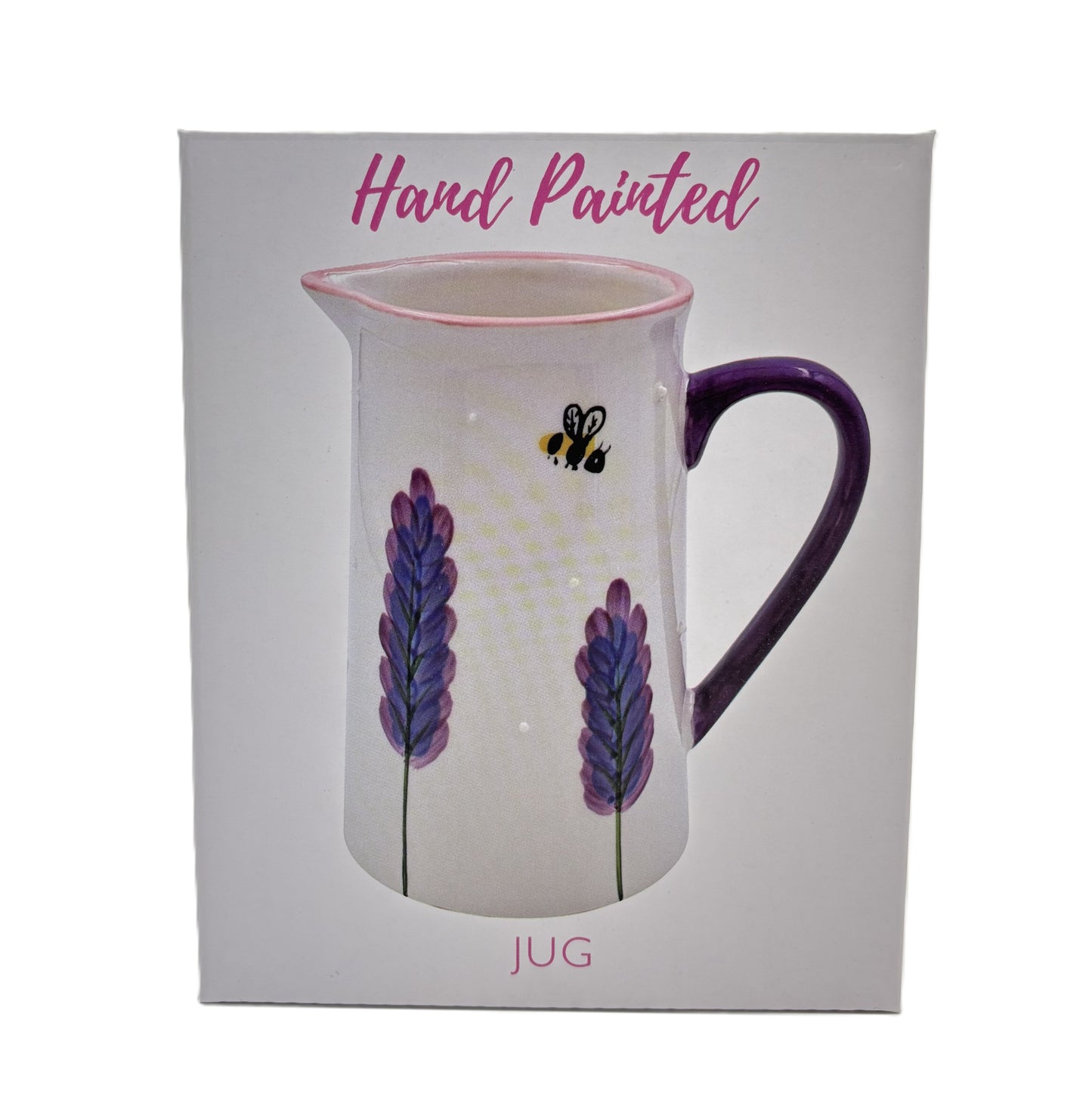 Lynsey Johnstone Lavender & Bee Jug Ceramic Jug for Multiple Use