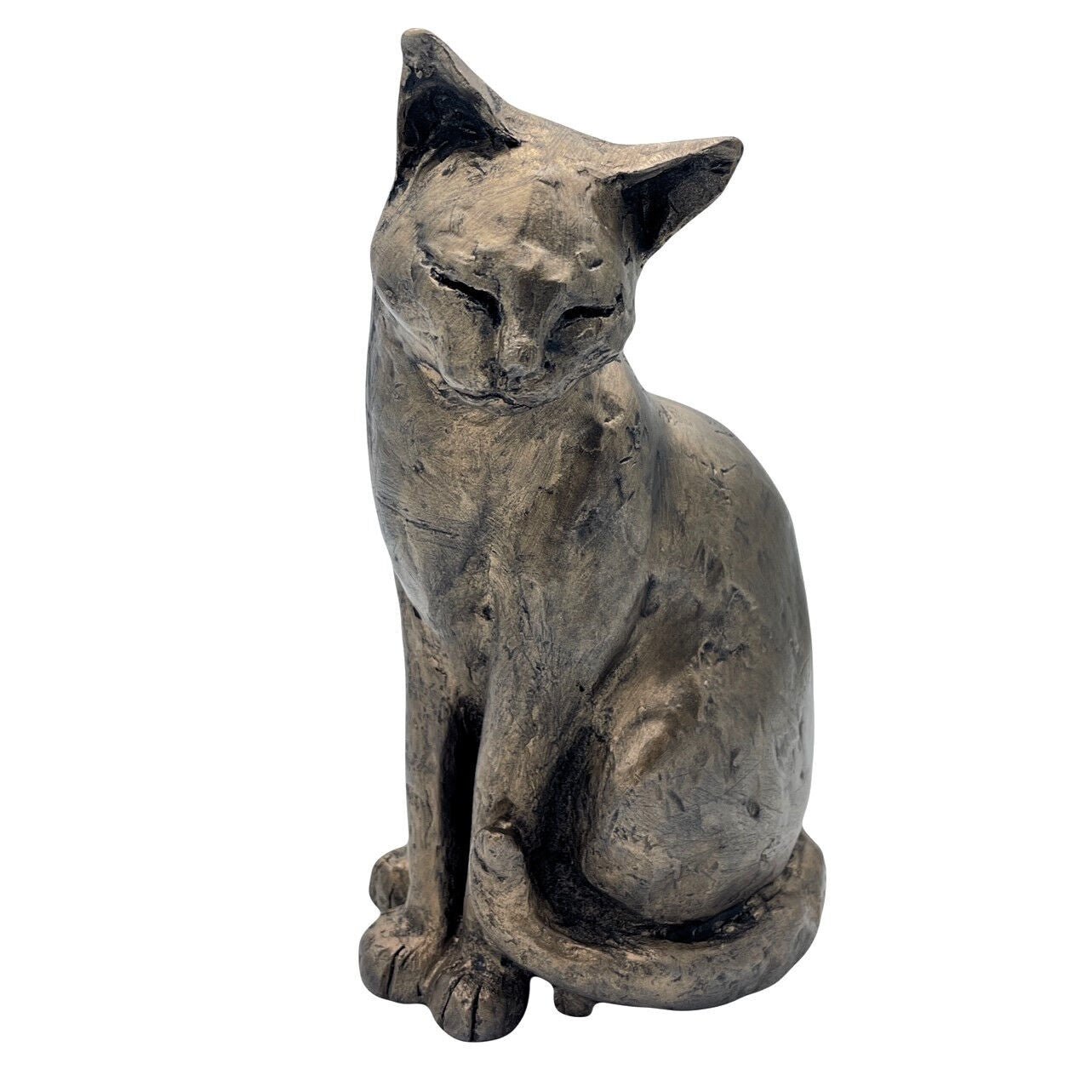 Frith - Maisie Sitting Cat Sculpture By Paul Jenkins