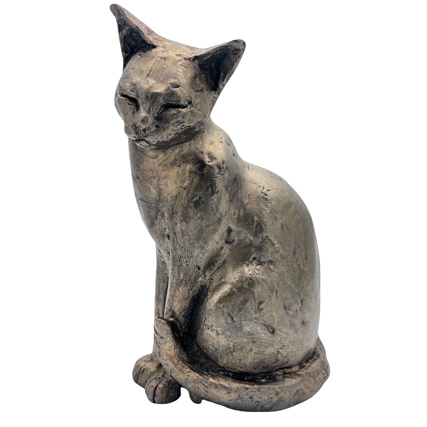 Frith - Maisie Sitting Cat Sculpture By Paul Jenkins