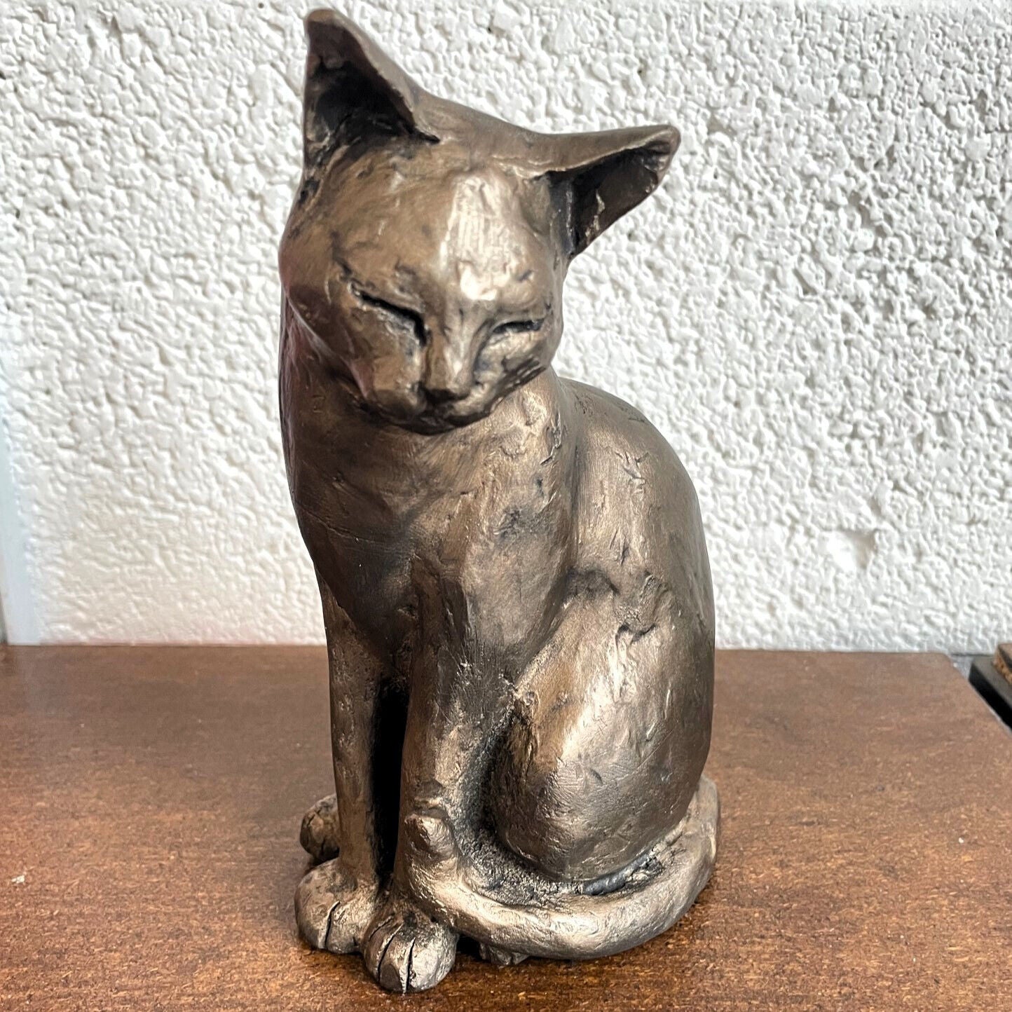 Frith - Maisie Sitting Cat Sculpture By Paul Jenkins