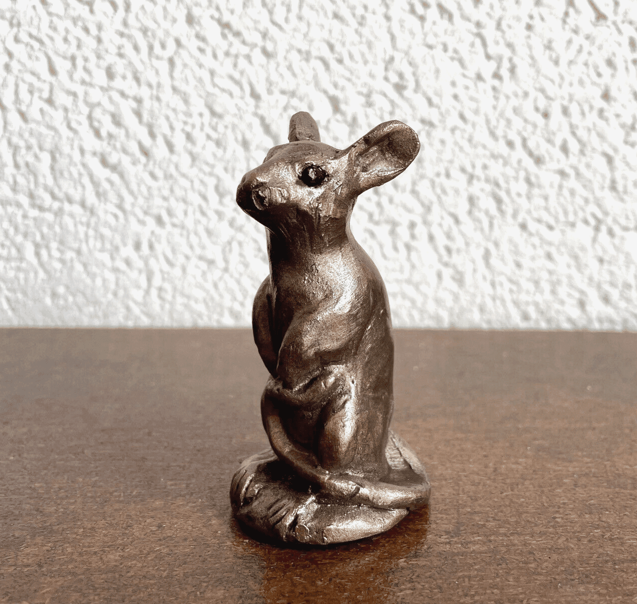 Frith - Woody Little Mouse Sculpture By Paul Jenkins