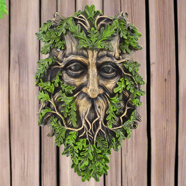 Arthur The Tree Ent Face Greenman Plaque for Garden Home