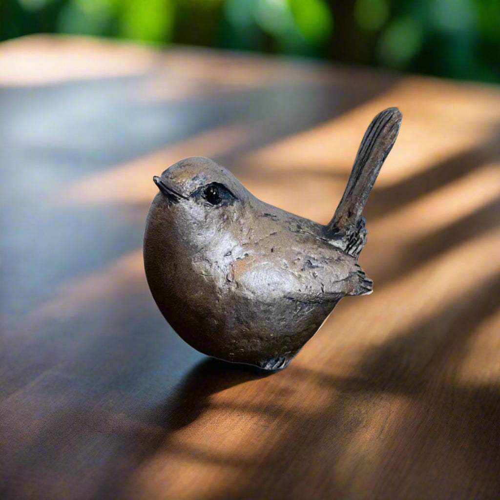 Frith - Garden Bird Miniature Sculpture By Thomas Meadows