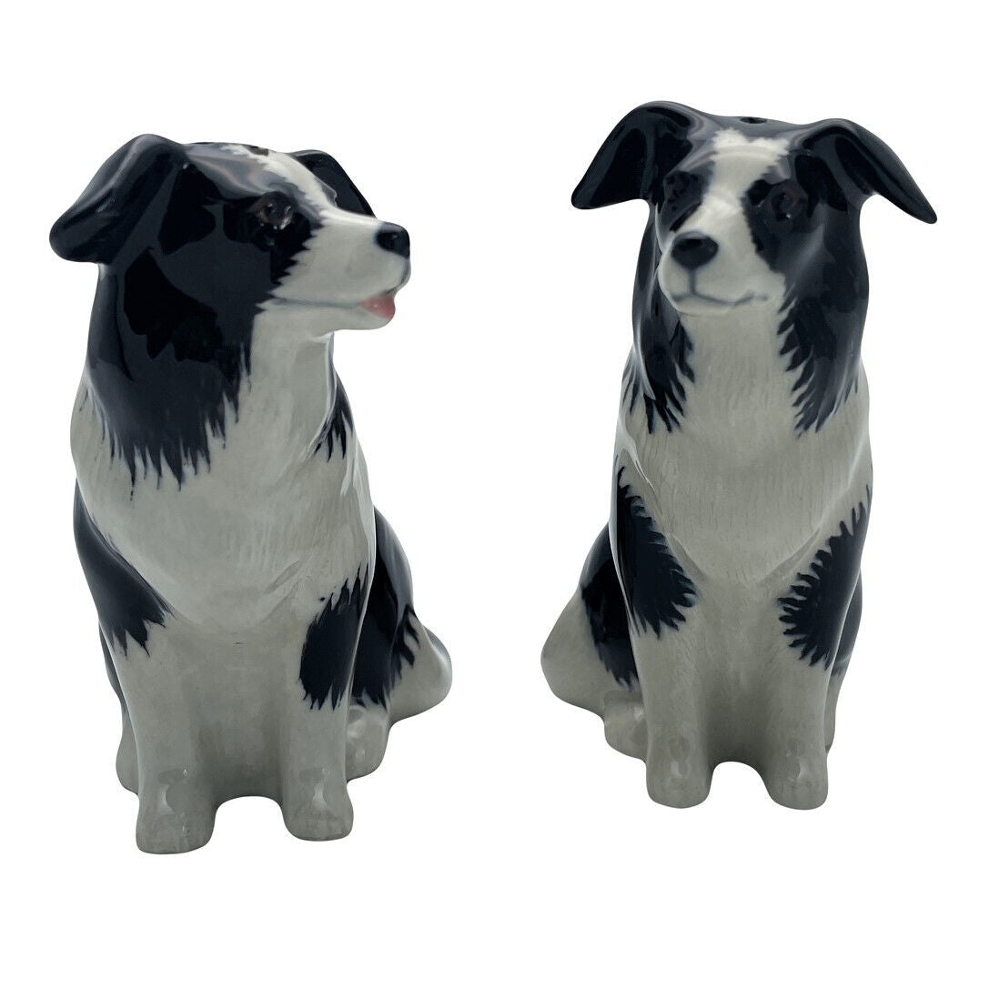 Border Collie Salt & Pepper Shakers