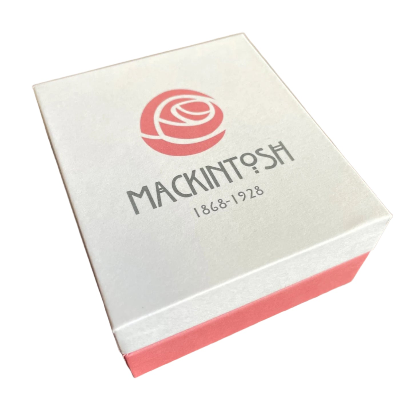 Rennie Mackintosh Leaves & Coils Design Brooch Purple & Silver - Present Days