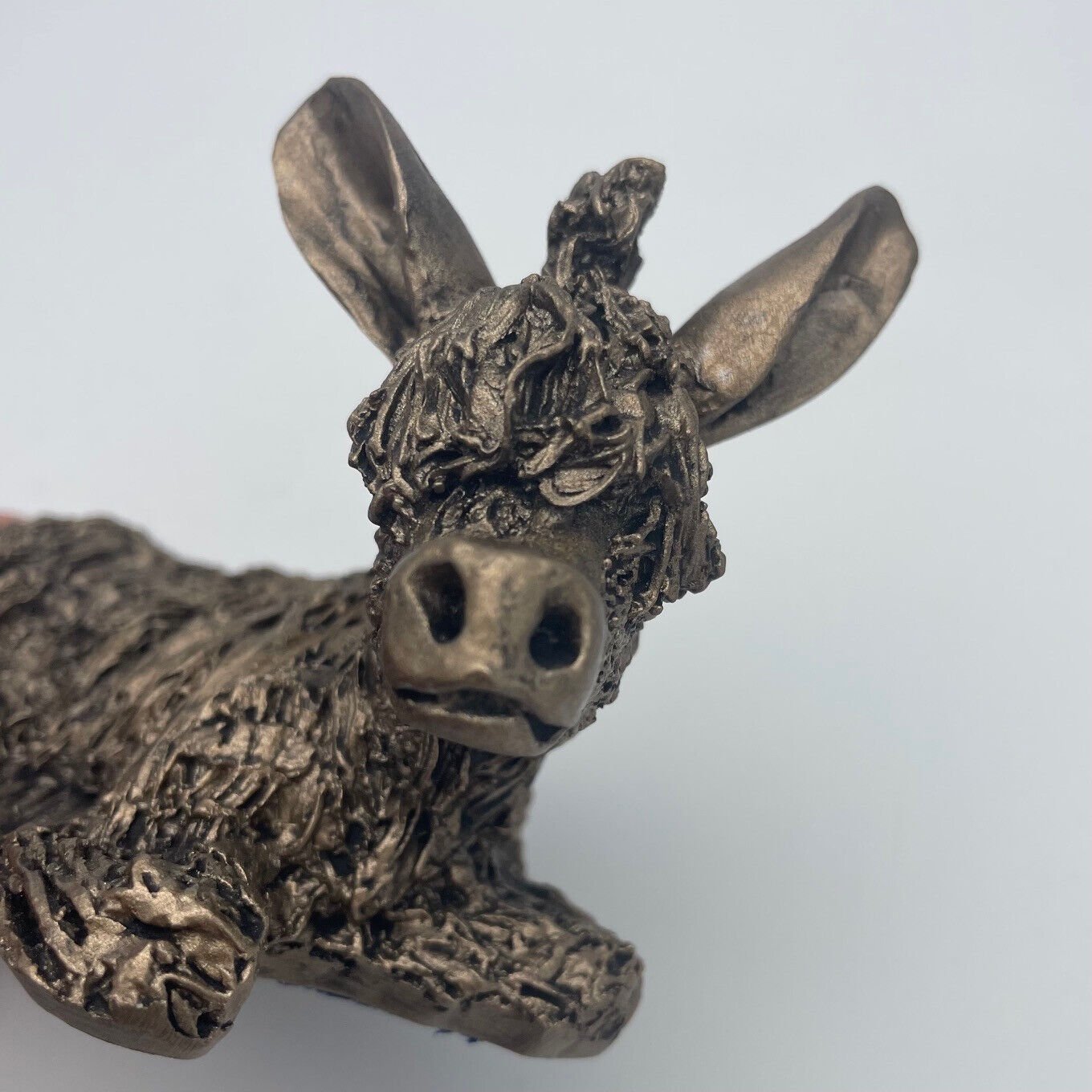 Frith - Baby Donkey Sitting Sculpture By Veronica Ballan VB018