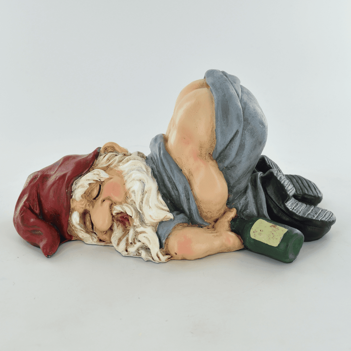 Gnome Drunk And Disorderly Cheeky Figure Home Decor Garden Ornament - Present Days