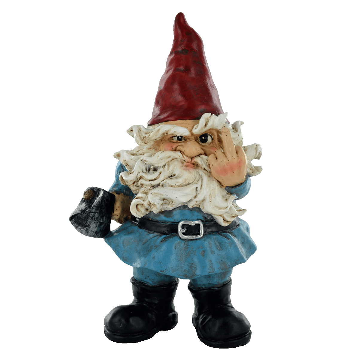 Gnome Middle Finger Ornament Gnome With Attitude Home Or Garden