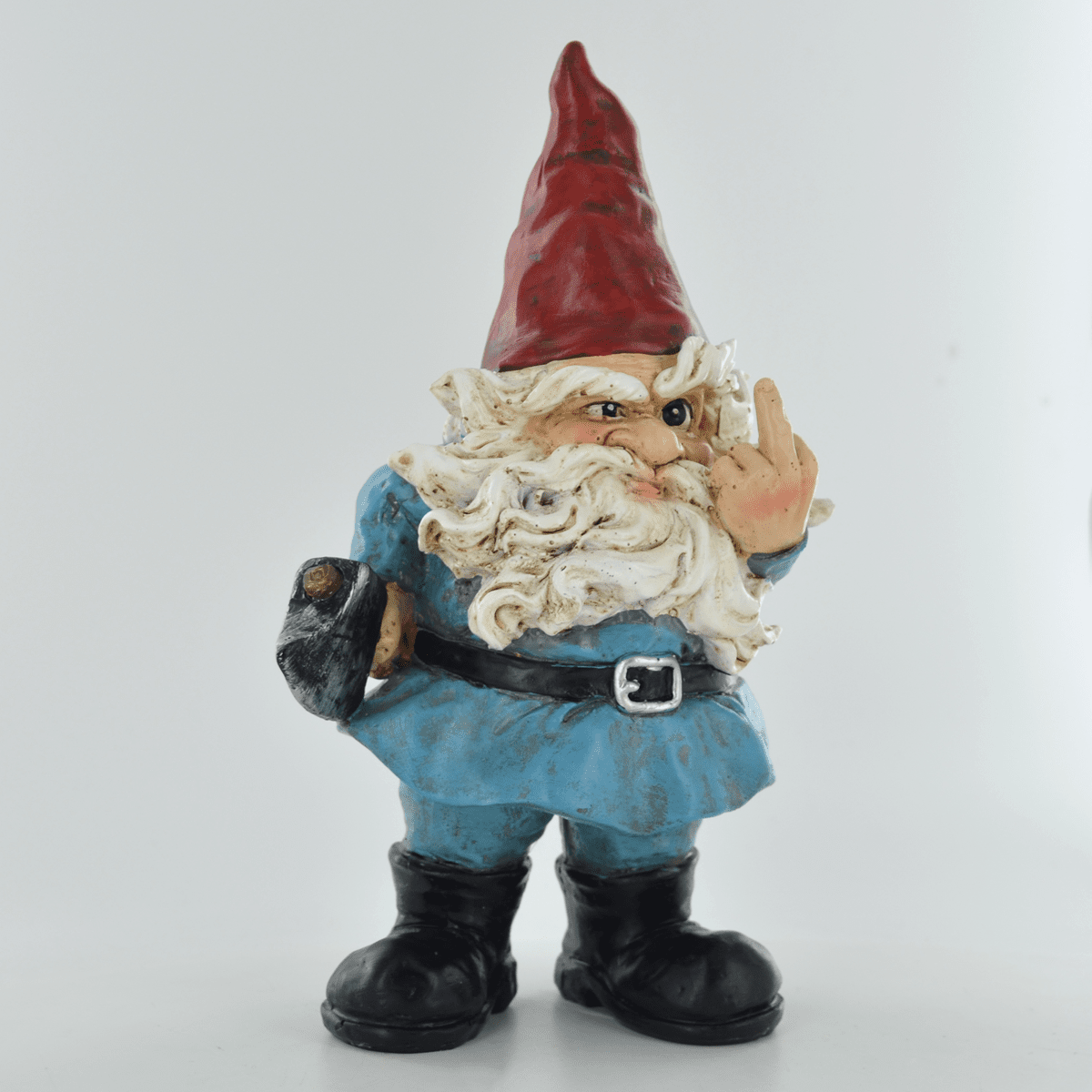 Gnome Middle Finger Ornament Gnome With Attitude Home Or Garden