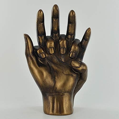 Hands Entwined Sculpture Bronze Effect Anniversary Engagement Wedding Gift Decor