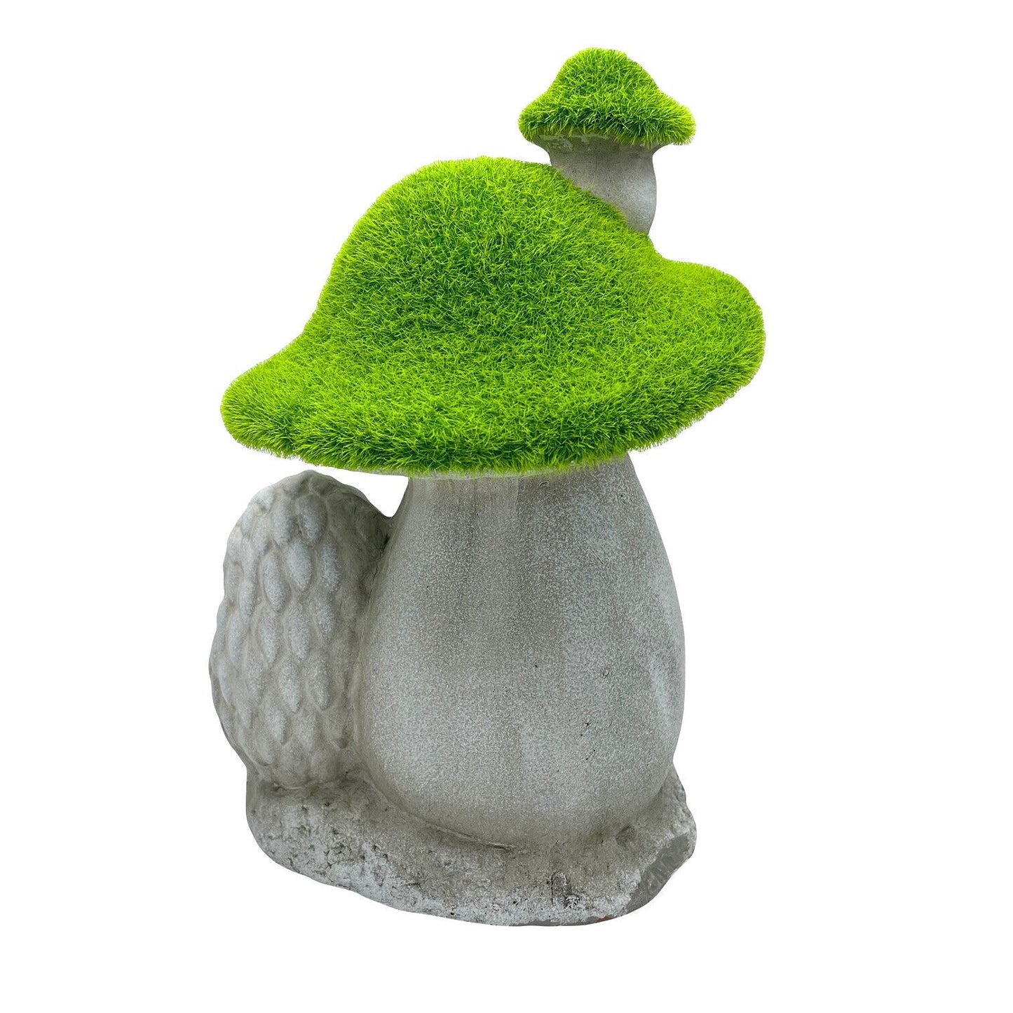 Hedgehog Toadstool House Figure With Grassy Roof