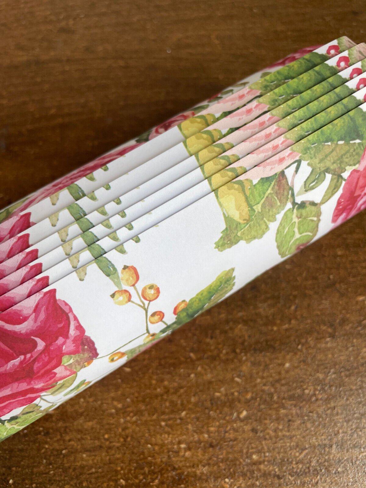 6 Large Fragrant Rose Drawer Liners 420 mm x 585 mm Softly Scented