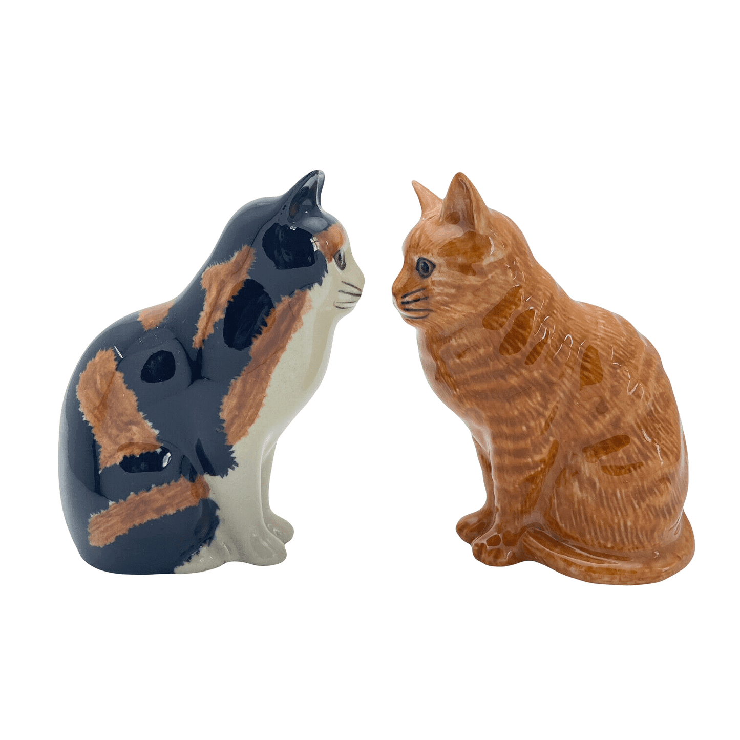 Eleanor & Vincent Cat Salt & Pepper Shakers