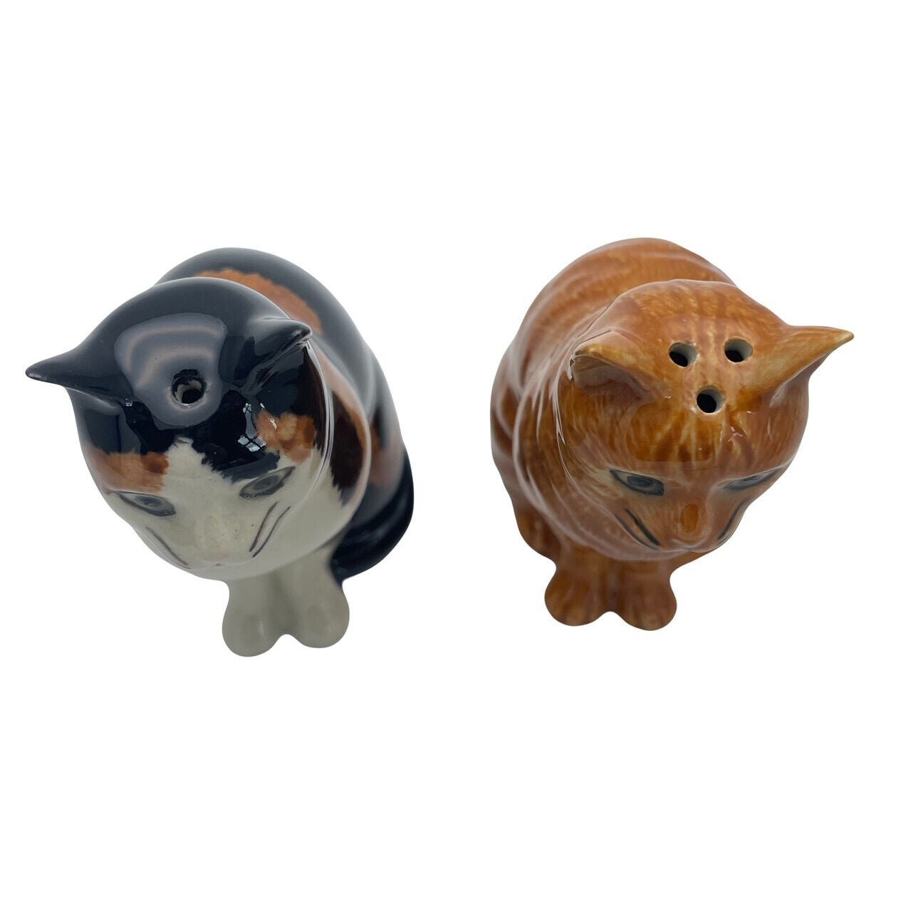 Eleanor & Vincent Cat Salt & Pepper Shakers