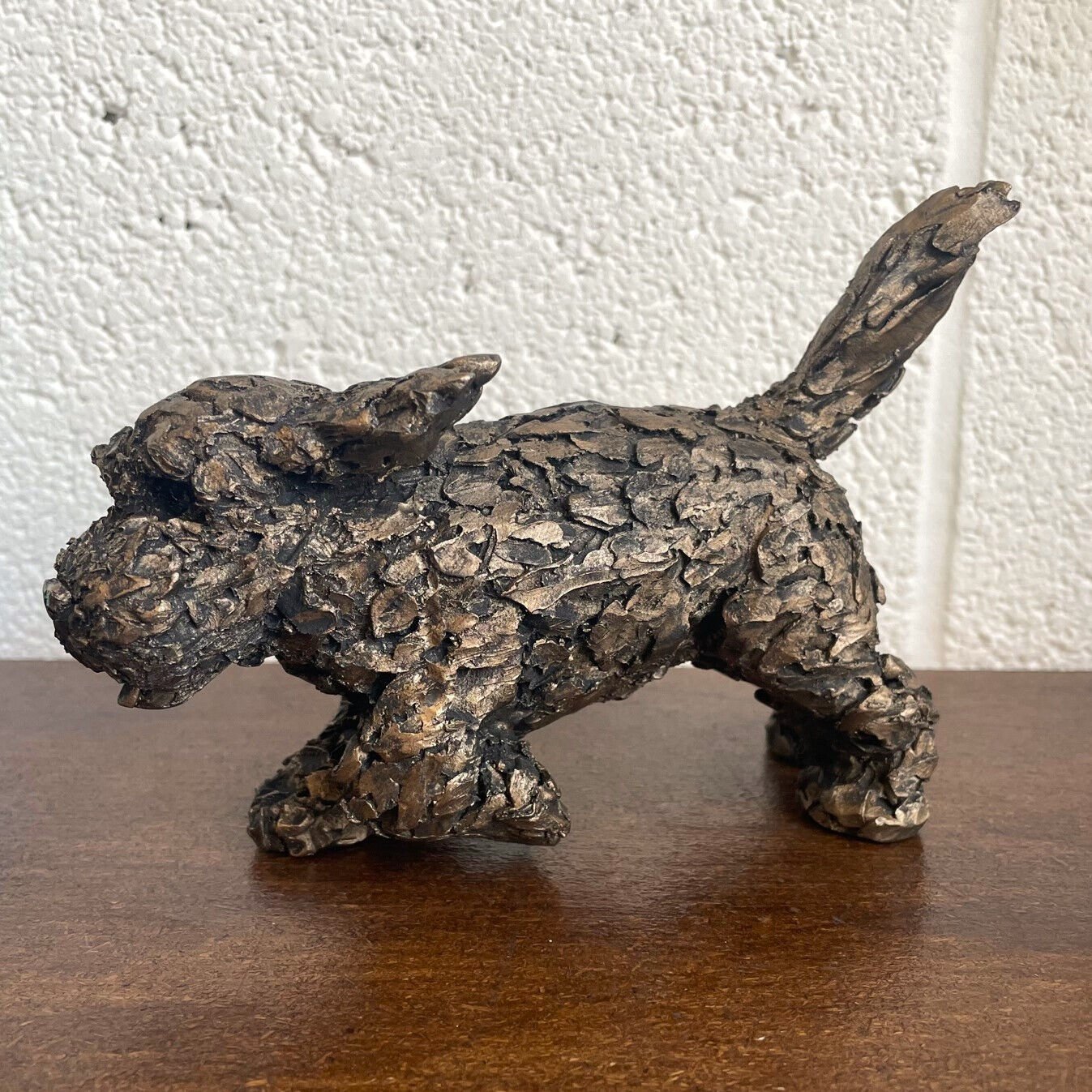 Frith - Winnie Running Cockapoo Dog Sculpture By Adrian Tinsley