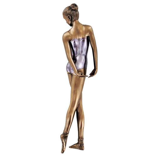 Ballerina Dancer Wall Plaque - Art In Art Deco Style
