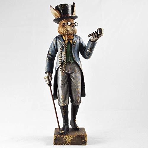 Dapper Rabbit Statue Unique Novelty Decor Figure Dapper Animal Range