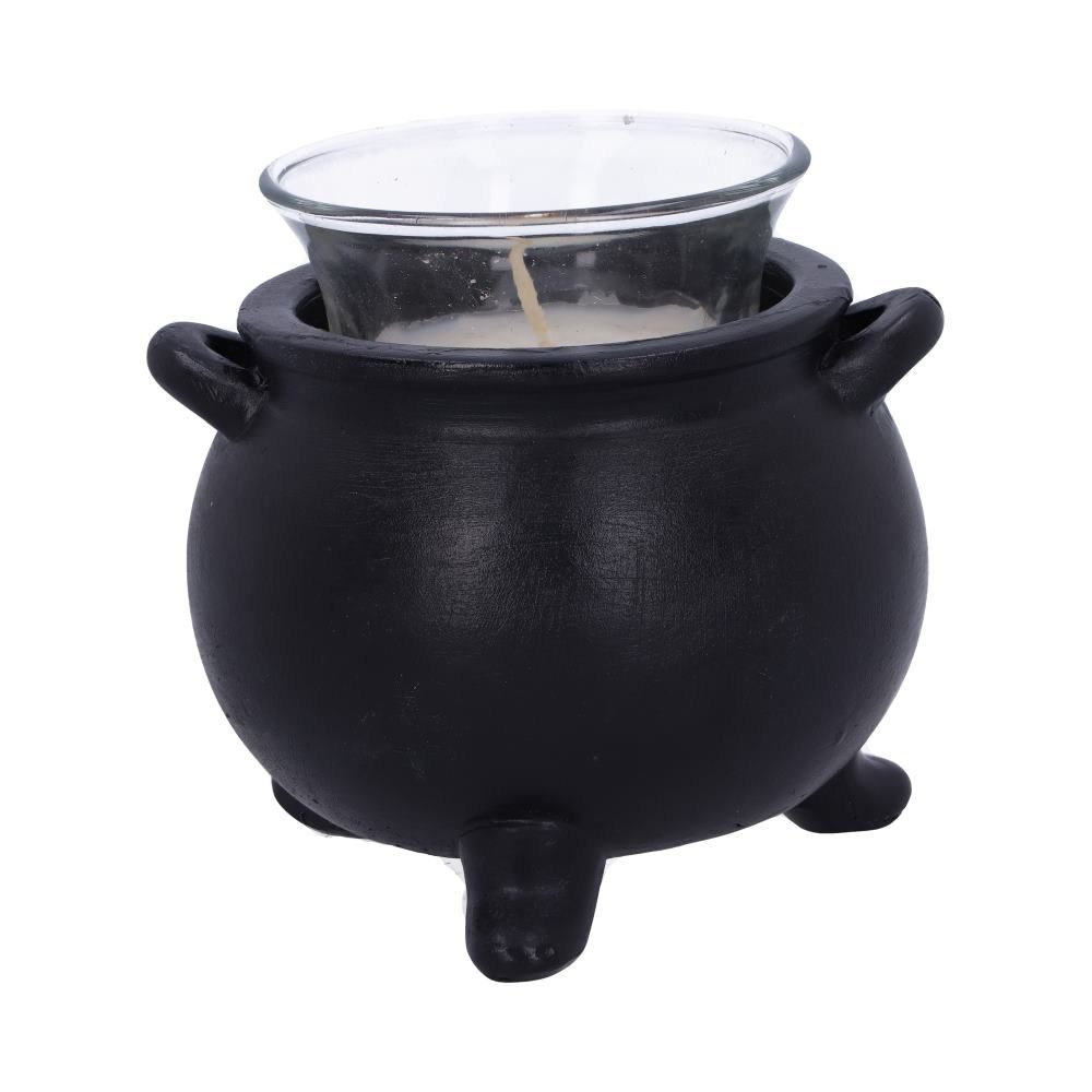 All Seeing Eye Witches Cauldron Tealight Candle Holder