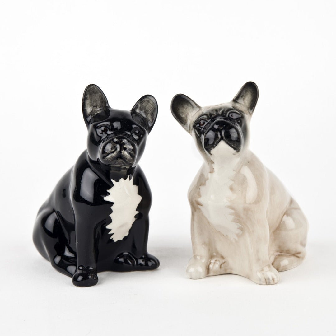 French Bulldog Fawn & Black Salt & Pepper Shakers