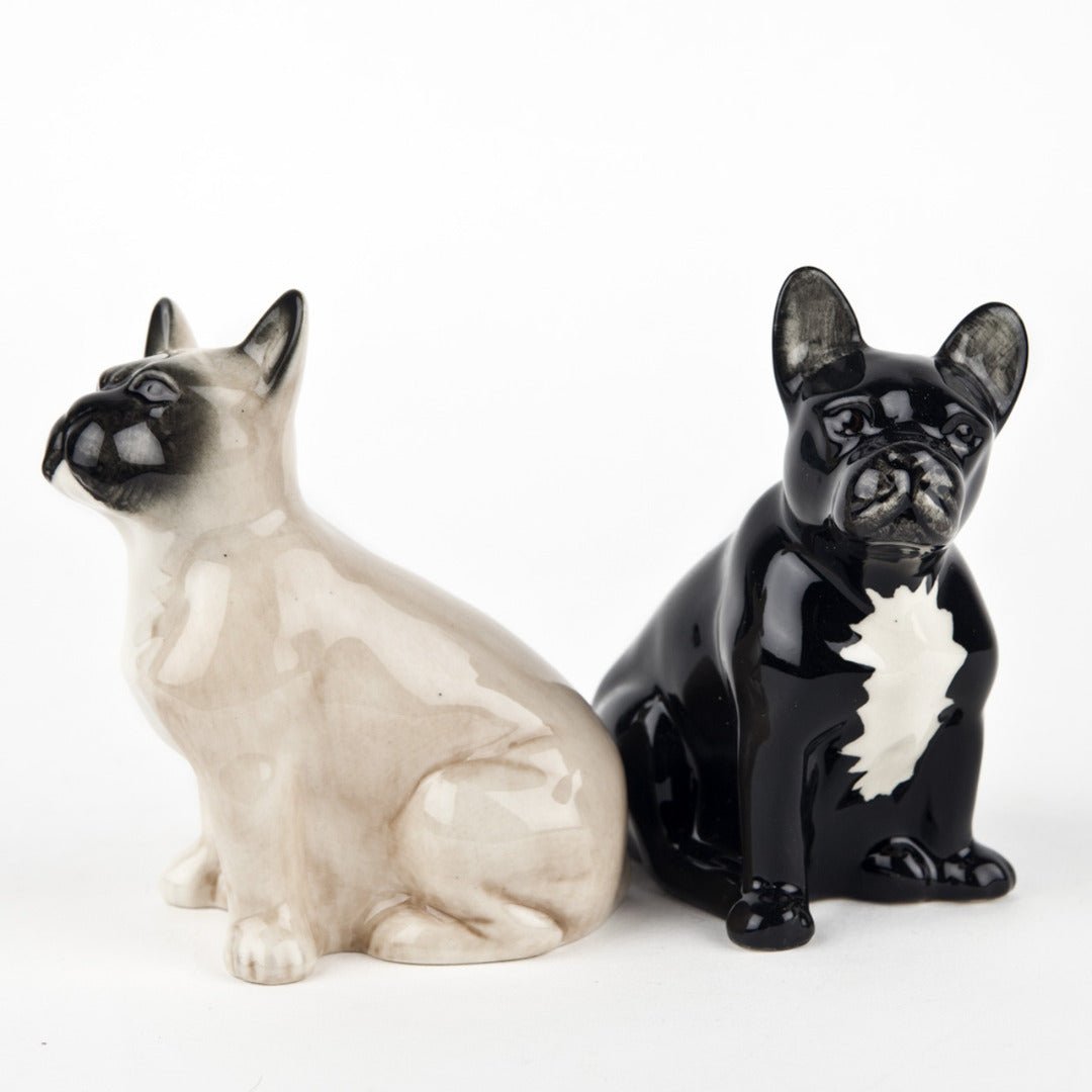 French Bulldog Fawn & Black Salt & Pepper Shakers