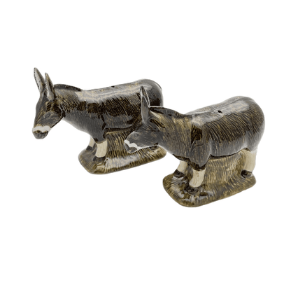Brown Donkey Salt and Pepper Shakers