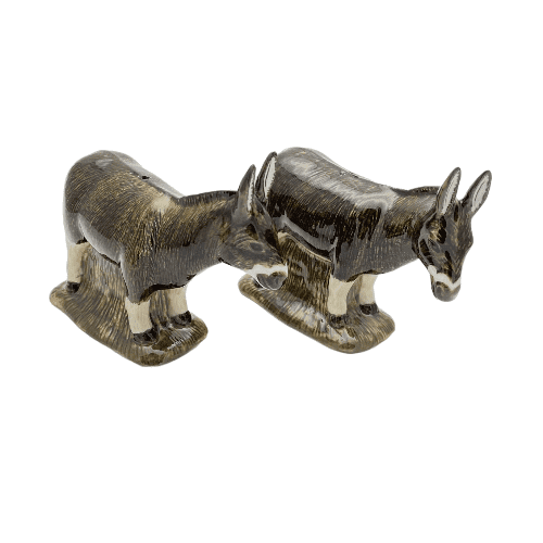 Brown Donkey Salt and Pepper Shakers