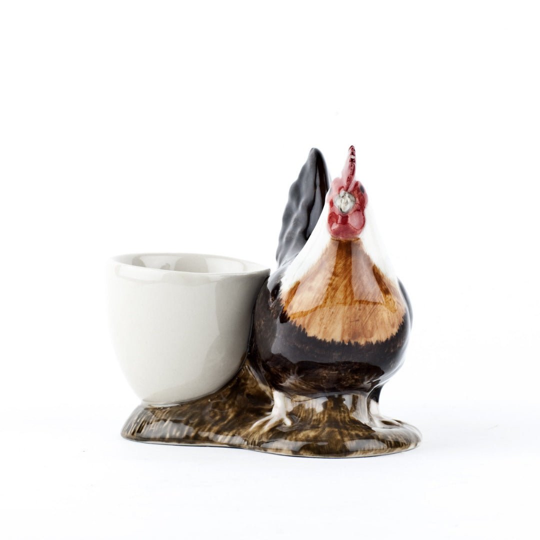 Dorking Hen with Egg Cup