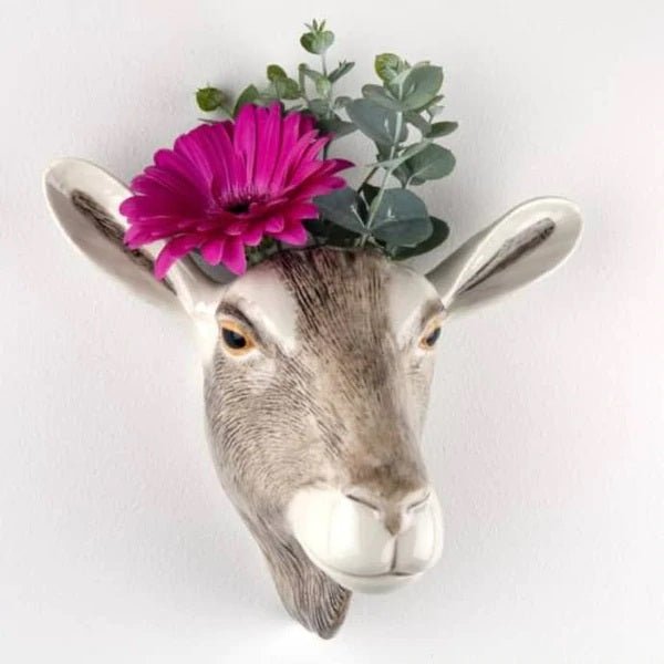 Toggenburg Goat Wall Vase