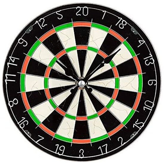 Dartboard Glass Wall Clock 30 cm
