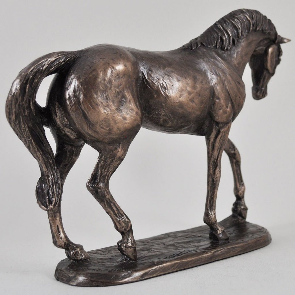 Horse Figure Signed Harriet Glen Cold Cast Bronze Nobility