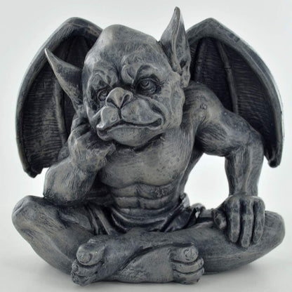 Gargoyle Set Of 4 Figures In Stone Effect Finish All Different Poses