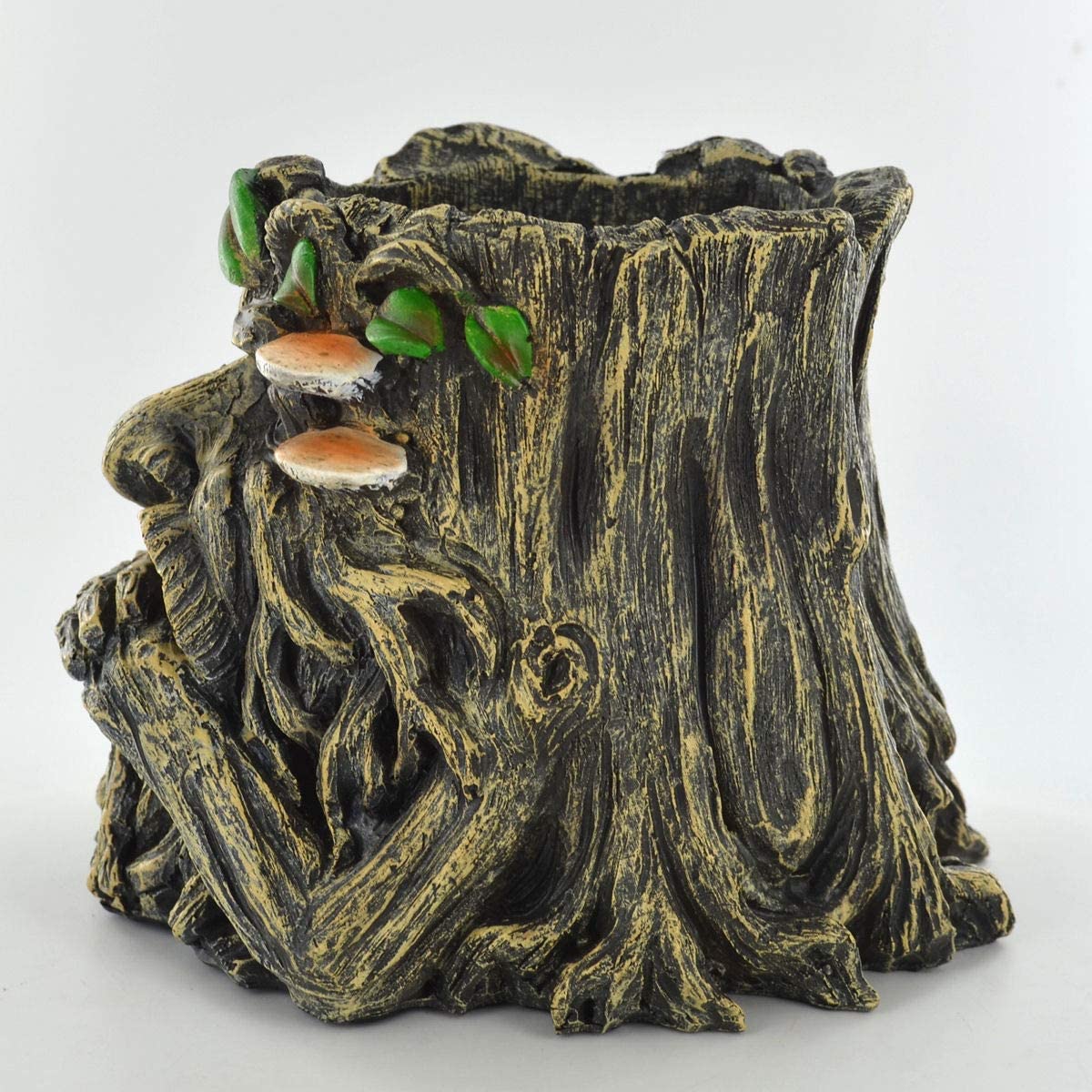 Tree Ent Face Plant Pot Holder Holding Beard Decorative Planter