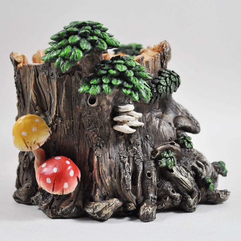 Tree Ent Face Plant Pot Holder Greenman Face Decorative Woodland Planter - Present Days